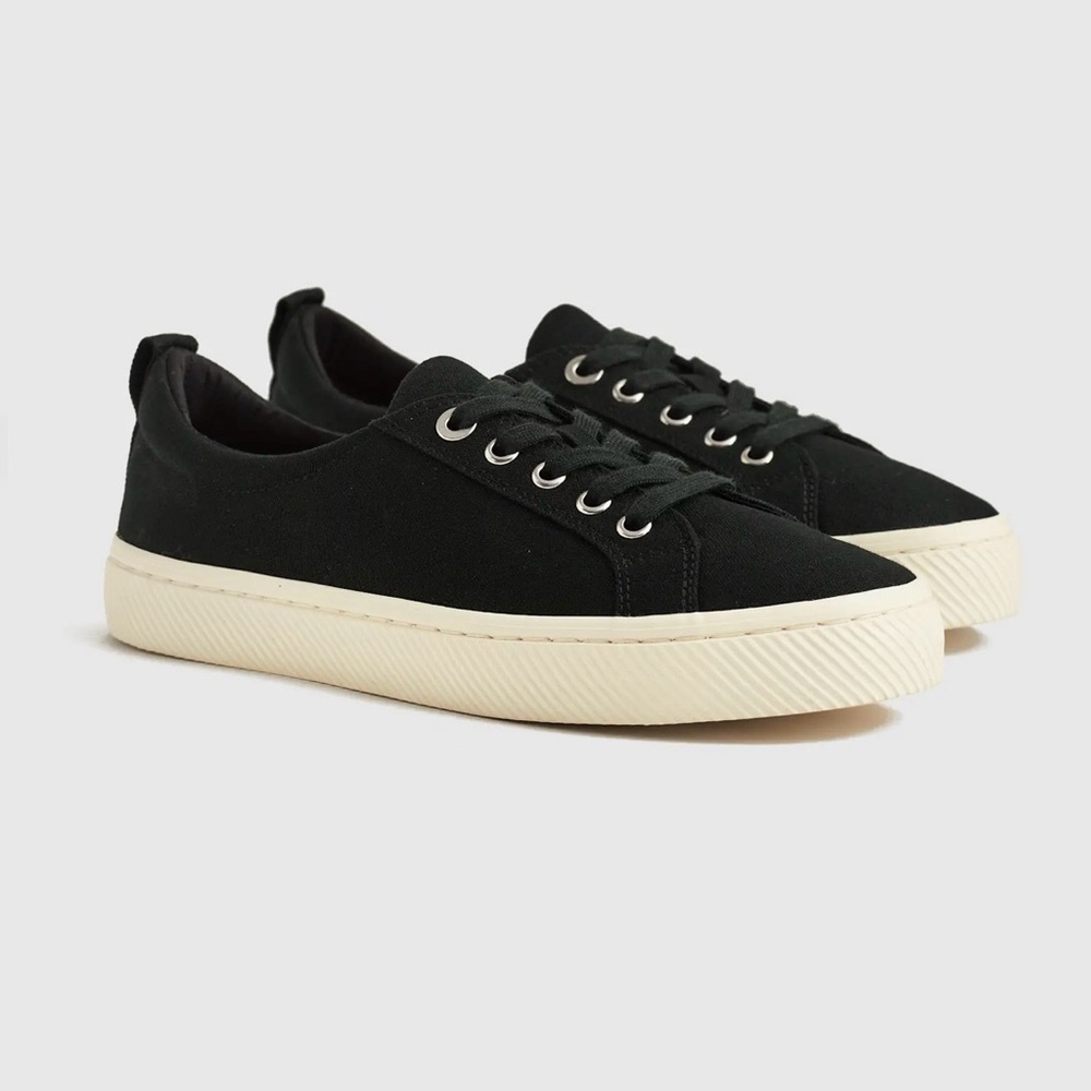Quince Eco Cotton Canvas Everyday Sneaker Sz 8.5 Women NWT